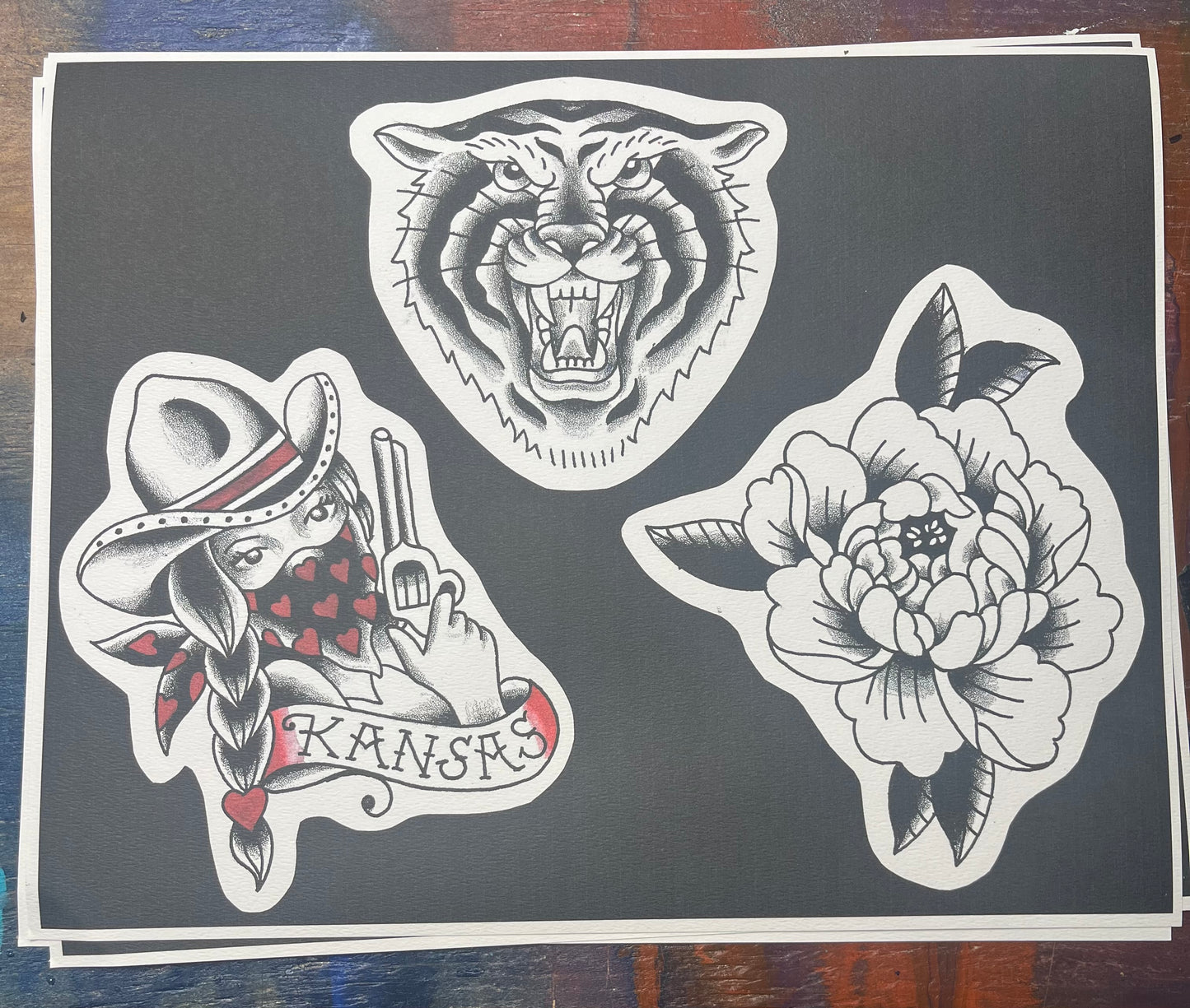 Best Emily R.Headley Tiger Sheet Print