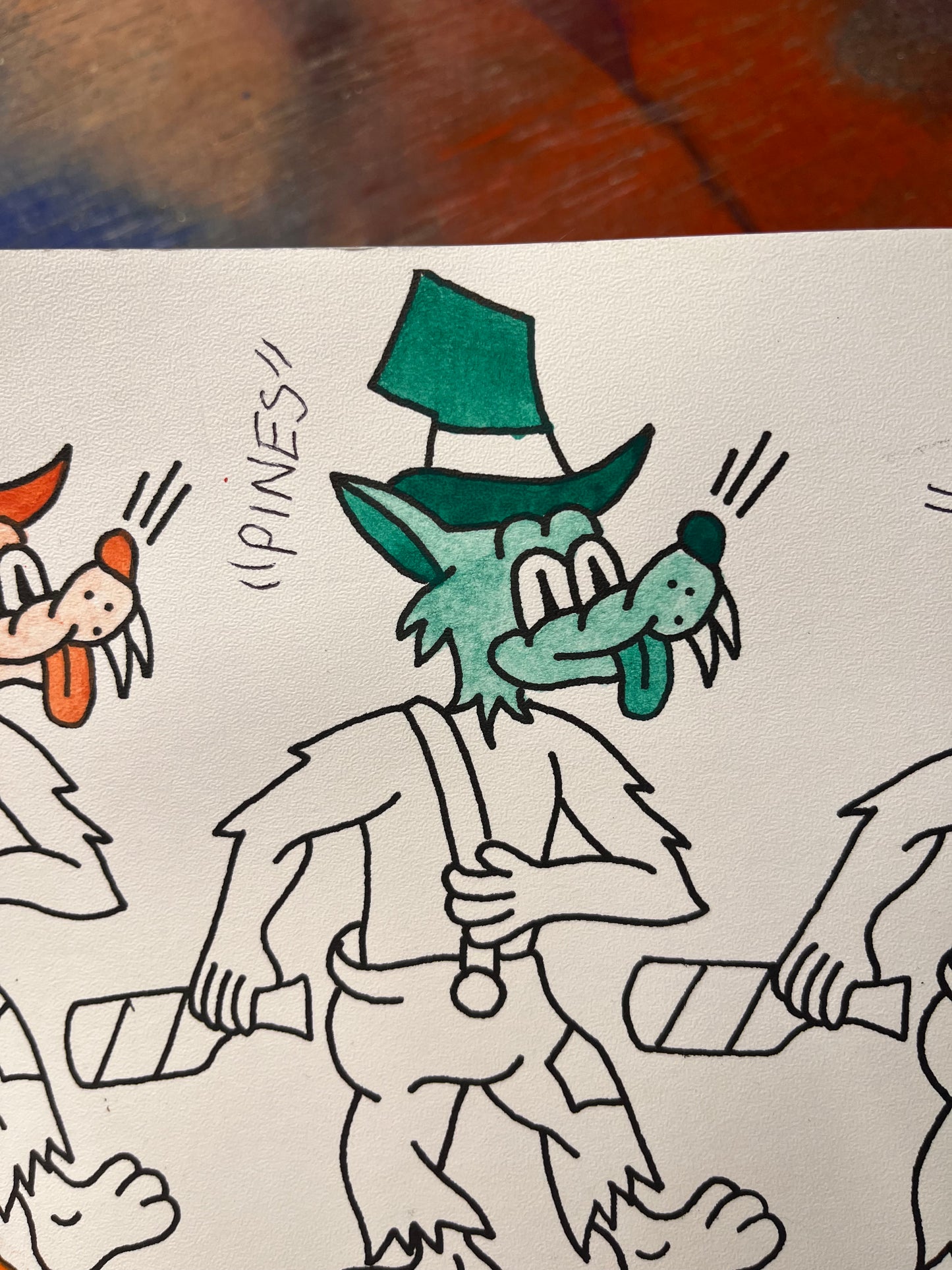 Green Yellow White 1: Pines