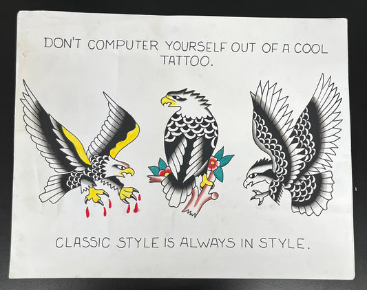 AAA. “ Don’t Computer Yourself” Print